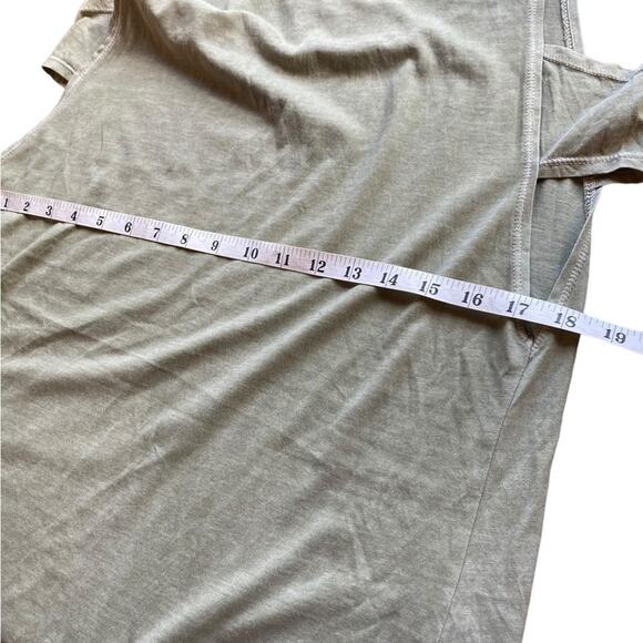 Nanavatee Green Sleeveless Lightweight Tank Dress Size Large Casual Summer Style - Picture 12 of 12